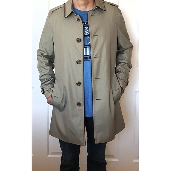 Burberry Other - 🔥NWT Burberry London Lambskin-Trimmed Trench Coat